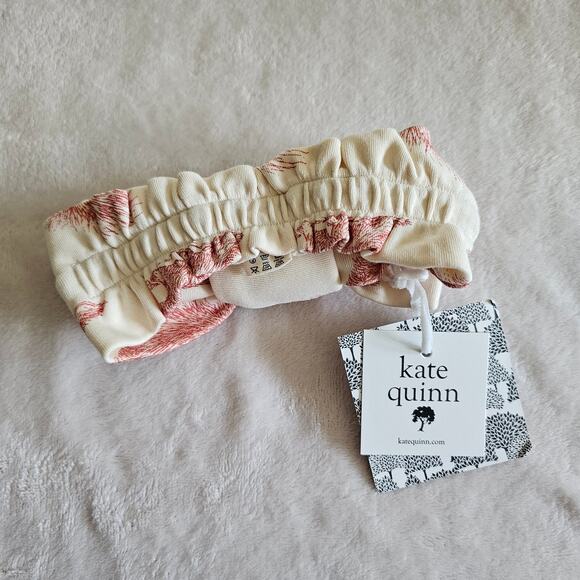 Kate Quinn NWT Size Medium Headband Bow Porcupine 100% Organic Cotton - Picture 4 of 5